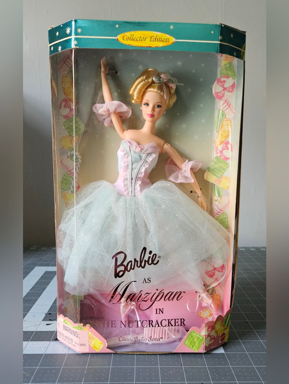 1999 Mattel Barbie as Marzipan in The Nutcracker Ballerina Doll